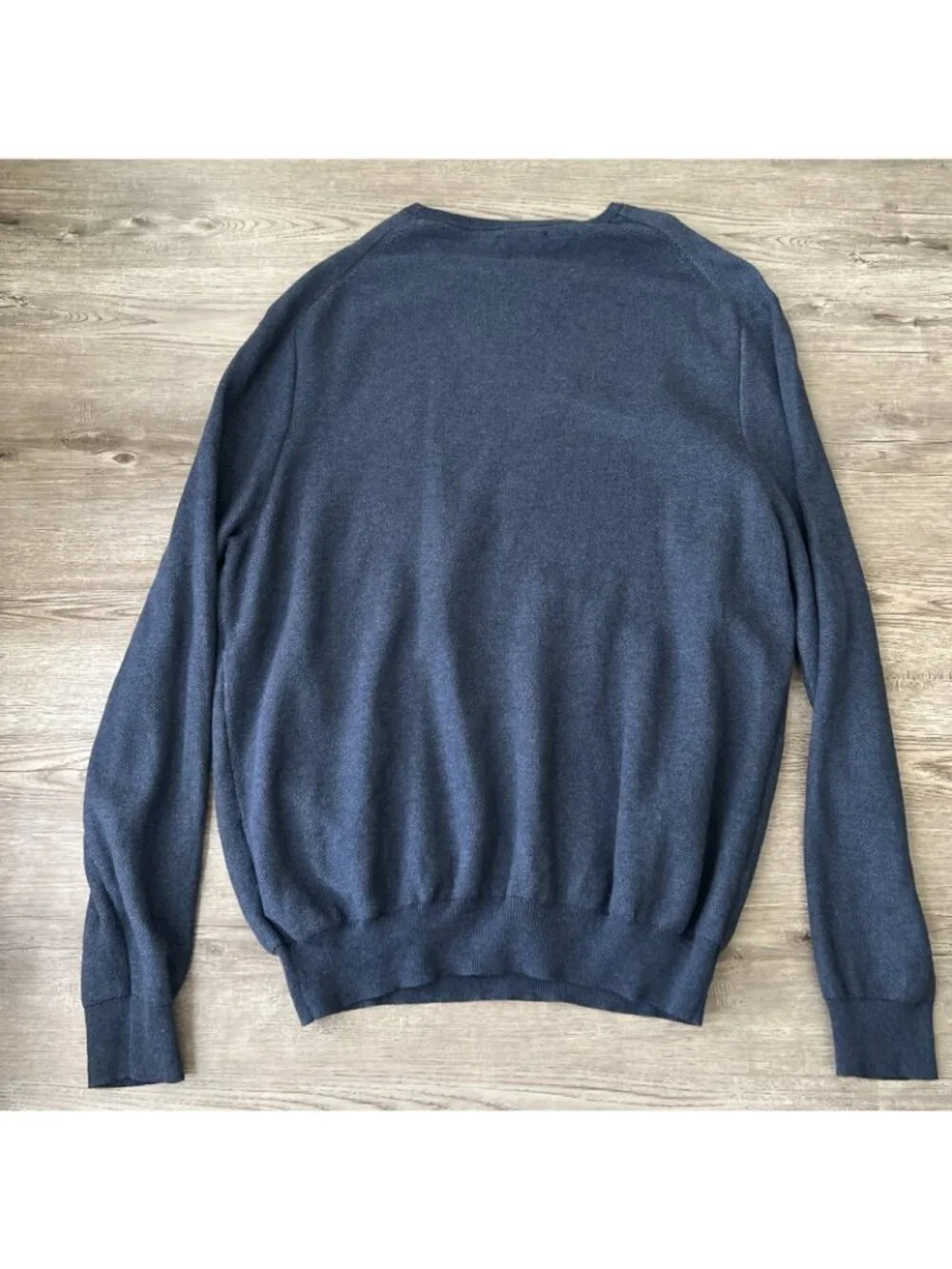 Polo Ralph Lauren Pima Cotton Sweater Mens 2XL Blue Heather Crewneck Pony Log0